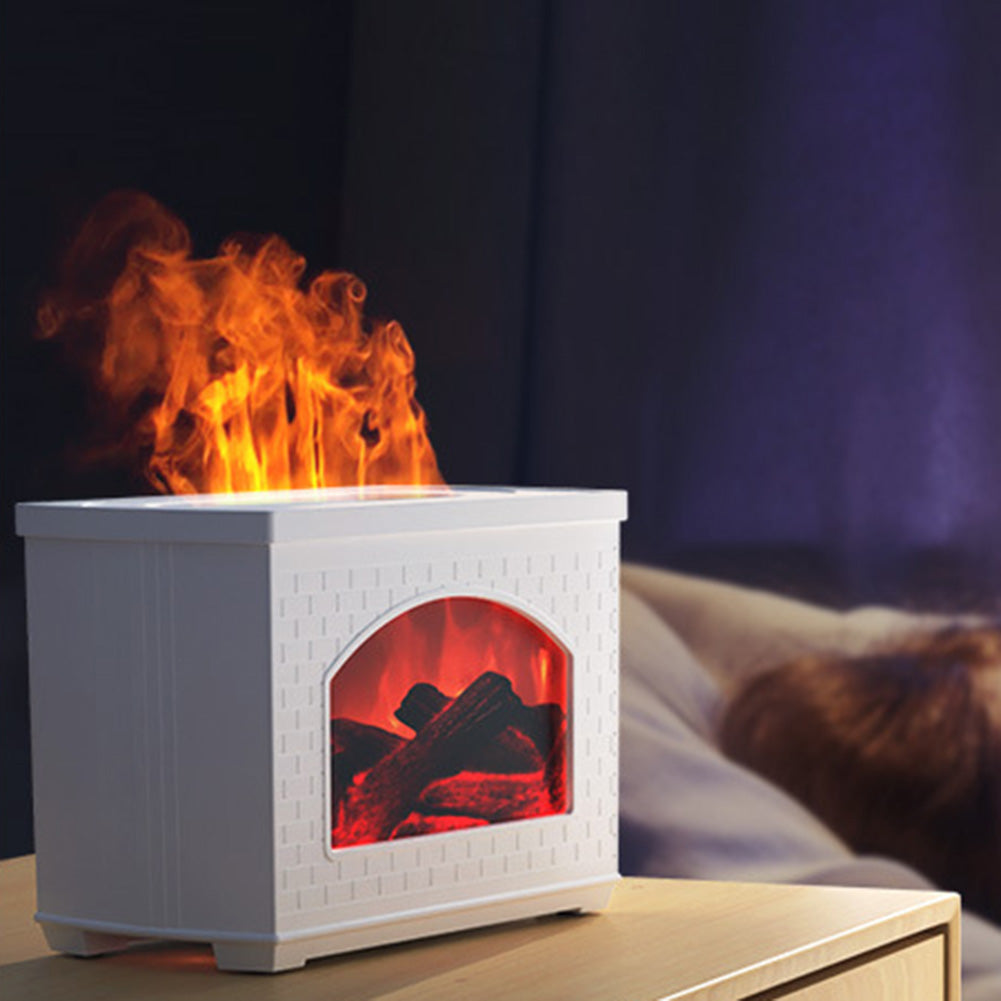 Flame-Effect Aroma Oil Diffuser & Humidifier