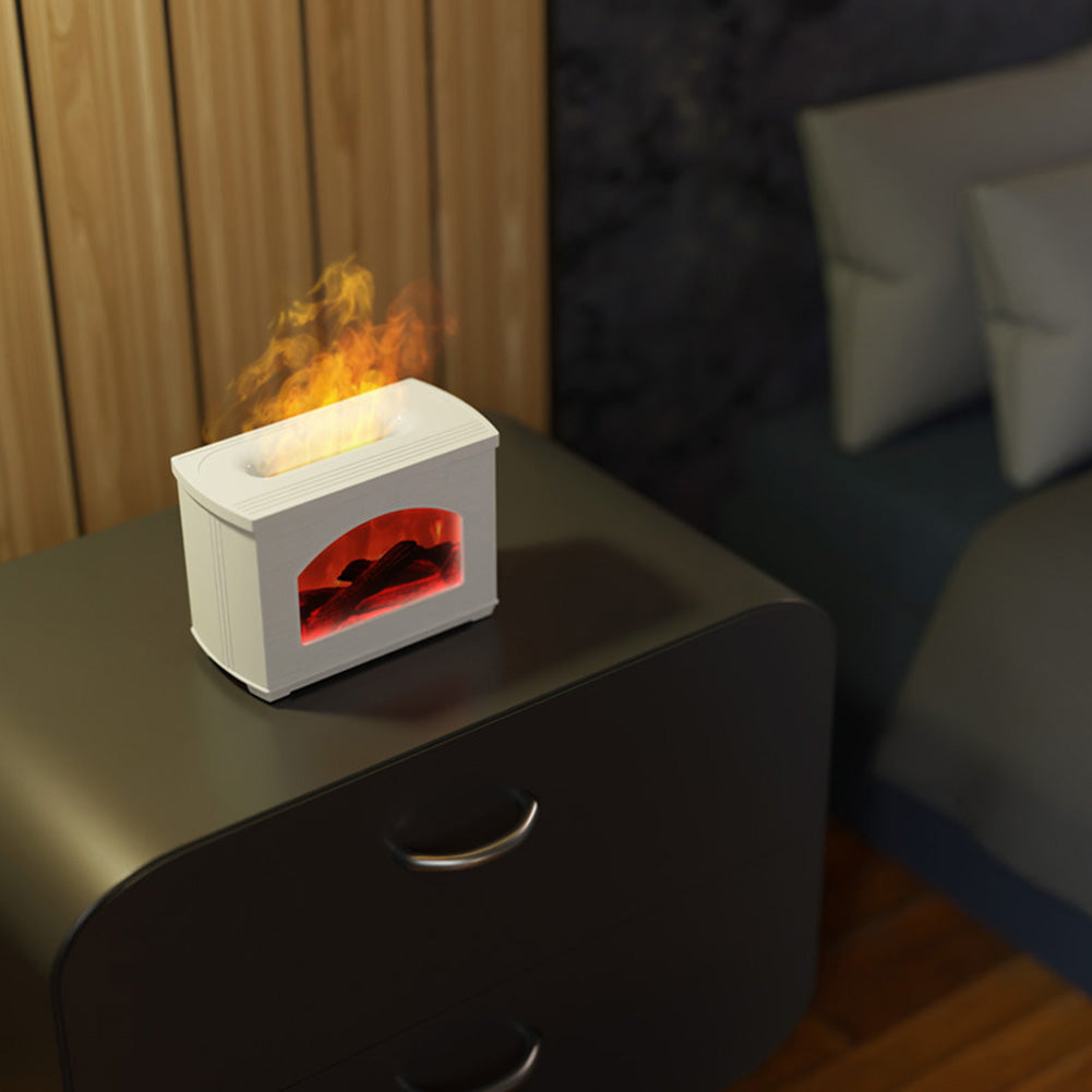 Flame-Effect Aroma Oil Diffuser & Humidifier