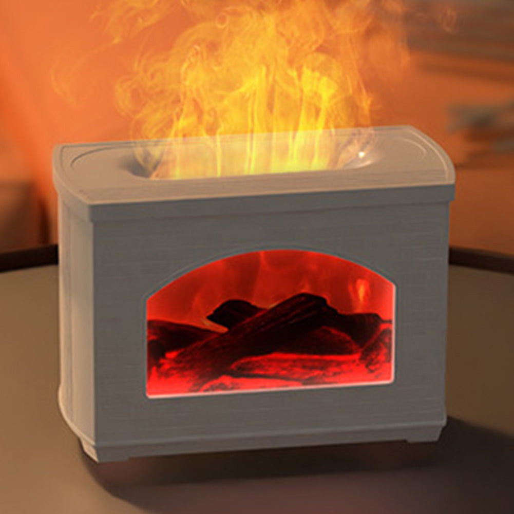 Flame-Effect Aroma Oil Diffuser & Humidifier